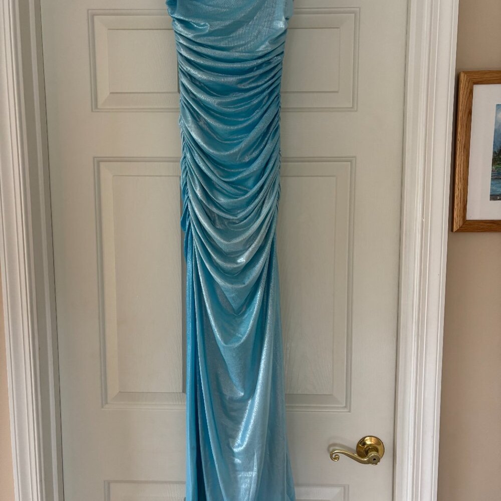 AFRM Ira Dress in Bluefish Ombre - Size Small